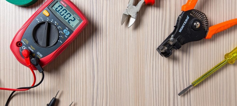 tool, work, repair, electrician, tester, duct tape, side cutters, wire, electrician, electrician, electrician, electrician, electrician